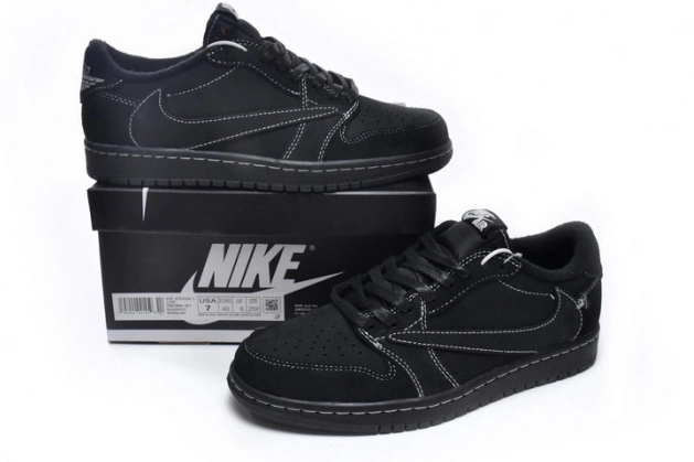 1 DM7866-001 x Jordan Scott Phantom Air Travis Low Black OG 0731